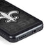 NFL New Orleans Saints Black & White Galaxy S23 Plus Waterproof Case