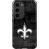 NFL New Orleans Saints Black & White Galaxy S23 Pro Case