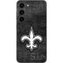NFL New Orleans Saints Black & White Galaxy S23 Skin