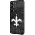 NFL New Orleans Saints Black & White Galaxy S23 Skin