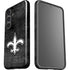 NFL New Orleans Saints Black & White Galaxy S24 Plus Impact Case
