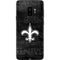 NFL New Orleans Saints Black & White Galaxy S9 Plus Skin
