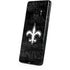 NFL New Orleans Saints Black & White Galaxy S9 Skin