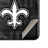 NFL New Orleans Saints Black & White Galaxy Z Flip Skin