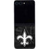 NFL New Orleans Saints Black & White Galaxy Z Flip5 5G Skin