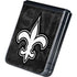 NFL New Orleans Saints Black & White Galaxy Z Flip5 5G Skin