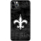 NFL New Orleans Saints Black & White iPhone 11 Pro Max Skin