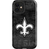 NFL New Orleans Saints Black & White iPhone 12 Impact Case