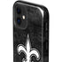 NFL New Orleans Saints Black & White iPhone 12 Impact Case