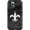 NFL New Orleans Saints Black & White iPhone 12 Pro Impact Case