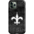 NFL New Orleans Saints Black & White iPhone 12 Pro Impact Case