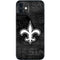 NFL New Orleans Saints Black & White iPhone 12 Skin