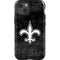 NFL New Orleans Saints Black & White iPhone 13 Impact Case