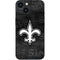 NFL New Orleans Saints Black & White iPhone 13 Mini Skin