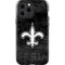 NFL New Orleans Saints Black & White iPhone 13 Pro Max Impact Case
