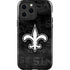 NFL New Orleans Saints Black & White iPhone 13 Pro Max Impact Case