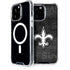 NFL New Orleans Saints Black & White iPhone 13 Pro Max MagSafe Case