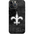 NFL New Orleans Saints Black & White iPhone 13 Pro Max Skin