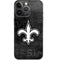 NFL New Orleans Saints Black & White iPhone 13 Pro Skin