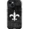 NFL New Orleans Saints Black & White iPhone 14 Plus Impact Case
