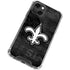 NFL New Orleans Saints Black & White iPhone 15 Plus Clear Case