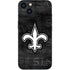 NFL New Orleans Saints Black & White iPhone 14 Plus Skin