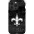 NFL New Orleans Saints Black & White iPhone 14 Pro Impact Case