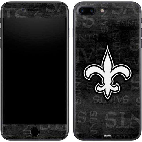NFL New Orleans Saints Black & White iPhone 7 Plus Skin