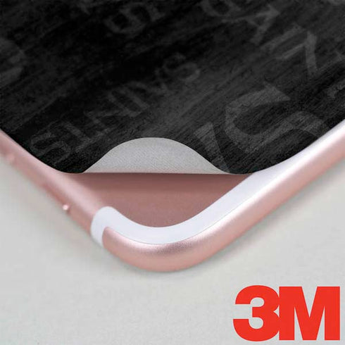 NFL New Orleans Saints Black & White iPhone 7 Skin