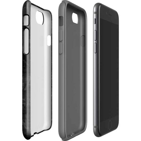 NFL New Orleans Saints Black & White iPhone SE (2nd & 3rd Gen) Pro Case