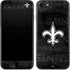 NFL New Orleans Saints Black & White iPhone SE (2nd & 3rd Gen) Skin