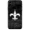 NFL New Orleans Saints Black & White iPhone X Skin