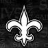 NFL New Orleans Saints Black & White iPhone X Skin