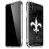 NFL New Orleans Saints Black & White iPhone X/XS Clear Case