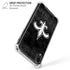NFL New Orleans Saints Black & White iPhone XR Clear Case