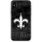 NFL New Orleans Saints Black & White iPhone XS Max Skin
