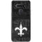 NFL New Orleans Saints Black & White LG K51/Q51 Clear Case