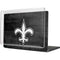 NFL New Orleans Saints Black & White MacBook Pro 16in (2021-25) Case plus Skin