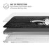 NFL New Orleans Saints Black & White MacBook Pro 16in (2021-25) Case plus Skin
