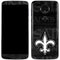 NFL New Orleans Saints Black & White Moto E5 Plus Skin