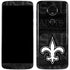 NFL New Orleans Saints Black & White Moto E5 Plus Skin
