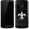NFL New Orleans Saints Black & White Moto G6 Skin
