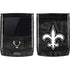 NFL New Orleans Saints Black & White Motorola RAZR Skin
