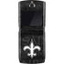 NFL New Orleans Saints Black & White Motorola RAZR Skin