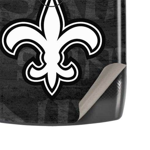 NFL New Orleans Saints Black & White Motorola RAZR Skin