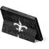 NFL New Orleans Saints Black & White Nintendo Switch OLED (2021) Skin