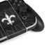 NFL New Orleans Saints Black & White Nintendo Switch OLED (2021) Skin