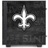 NFL New Orleans Saints Black & White NZXT H510 Compact ATX Mid-Tower Case Skin