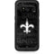 NFL New Orleans Saints Black & White Otterbox Commuter Galaxy Skin