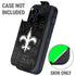 NFL New Orleans Saints Black & White Otterbox Defender iPhone Skin